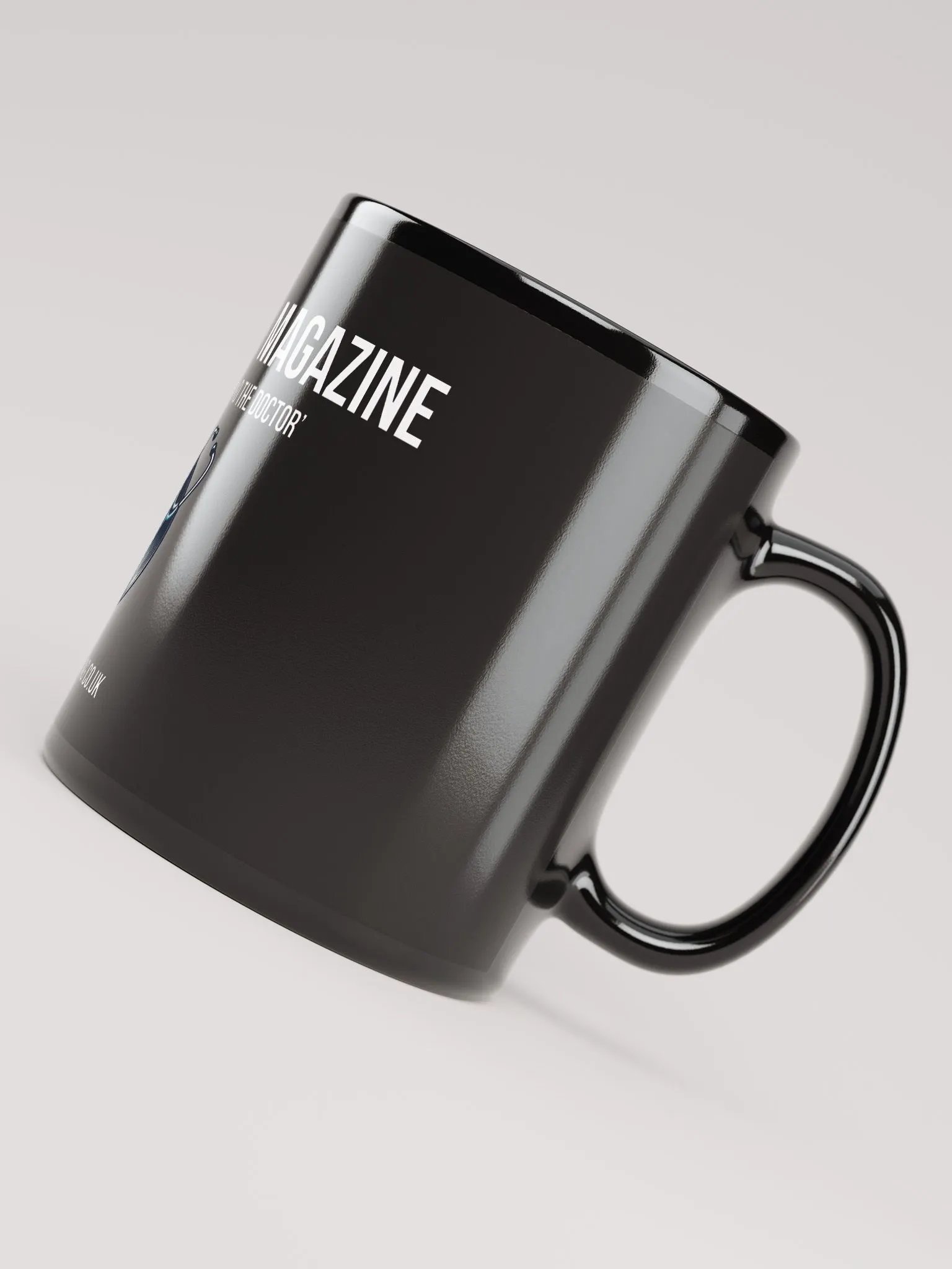 Music is the Healer & The Doctor Mug - Black product image (5)