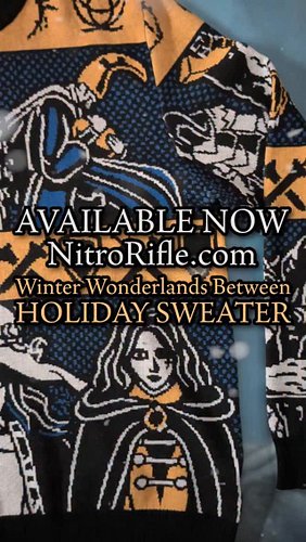 ❄️🎄Winter Wonderlands Between Knitted Holiday Sweater on sale now! 🎄❄️ nitrorifle.com