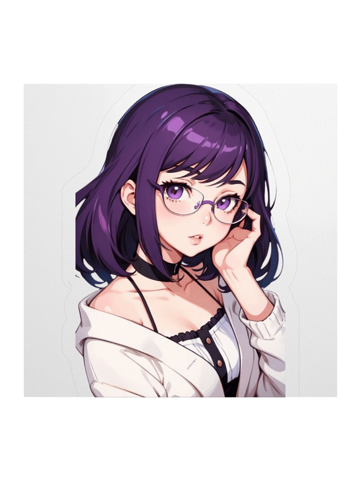 (PURPLE WAIFU) K STICKERS product image (2)