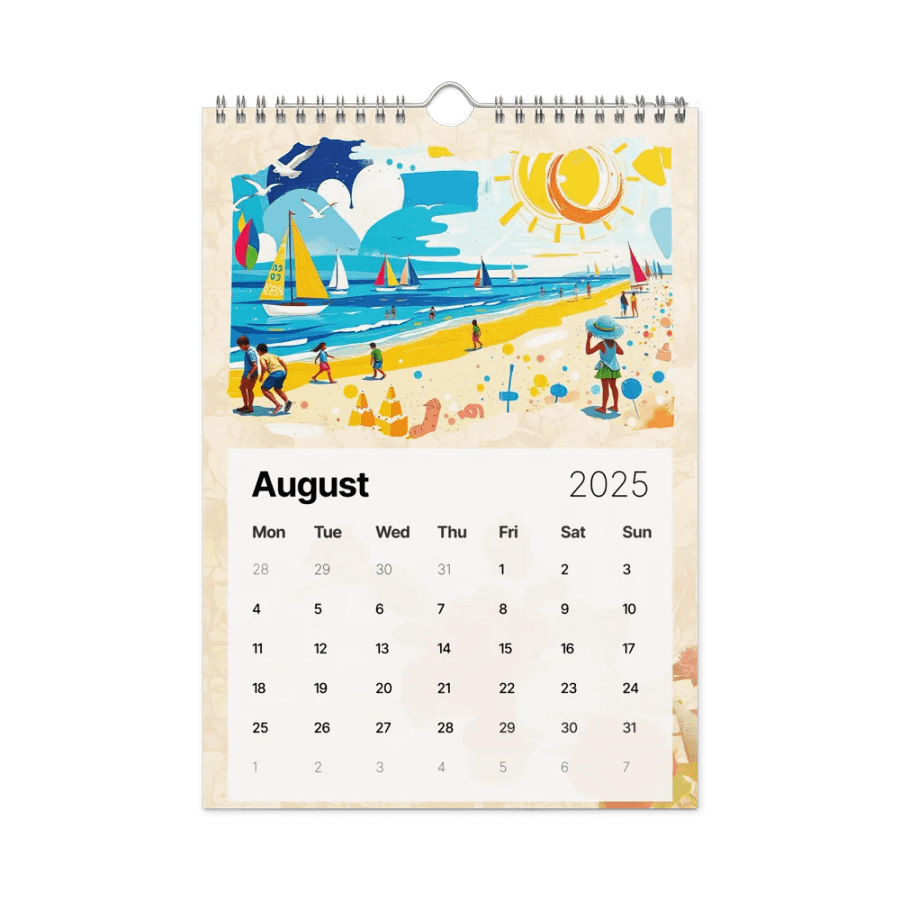 FOLK ART WALL CALENDAR 2025 product image (2)