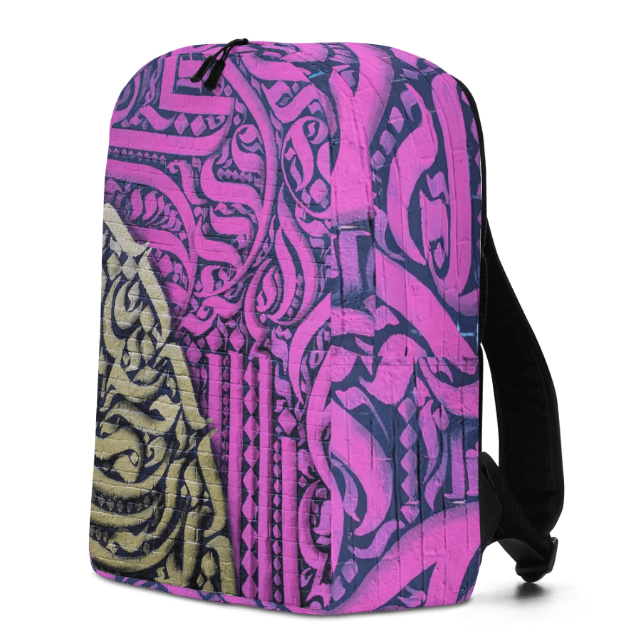 Pink and Gold Calligraphy Bag (LEFT SIDE) product image (3)