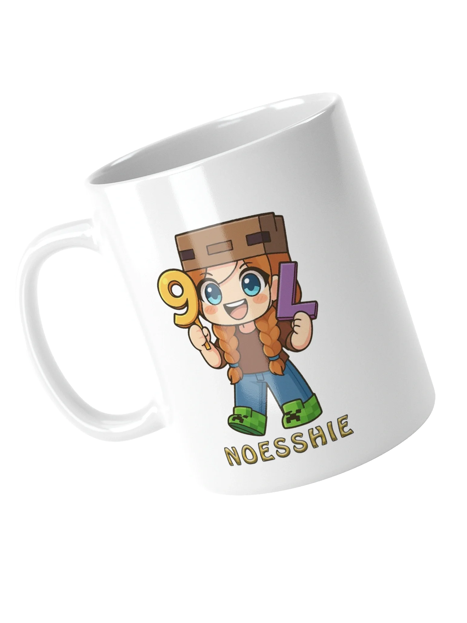 9LS4 Noesshie White Glossy Mug product image (11)