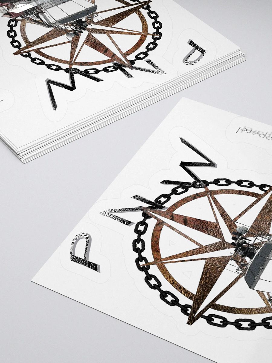 PNW Compass Rose Kiss Cut Stickers product image (14)