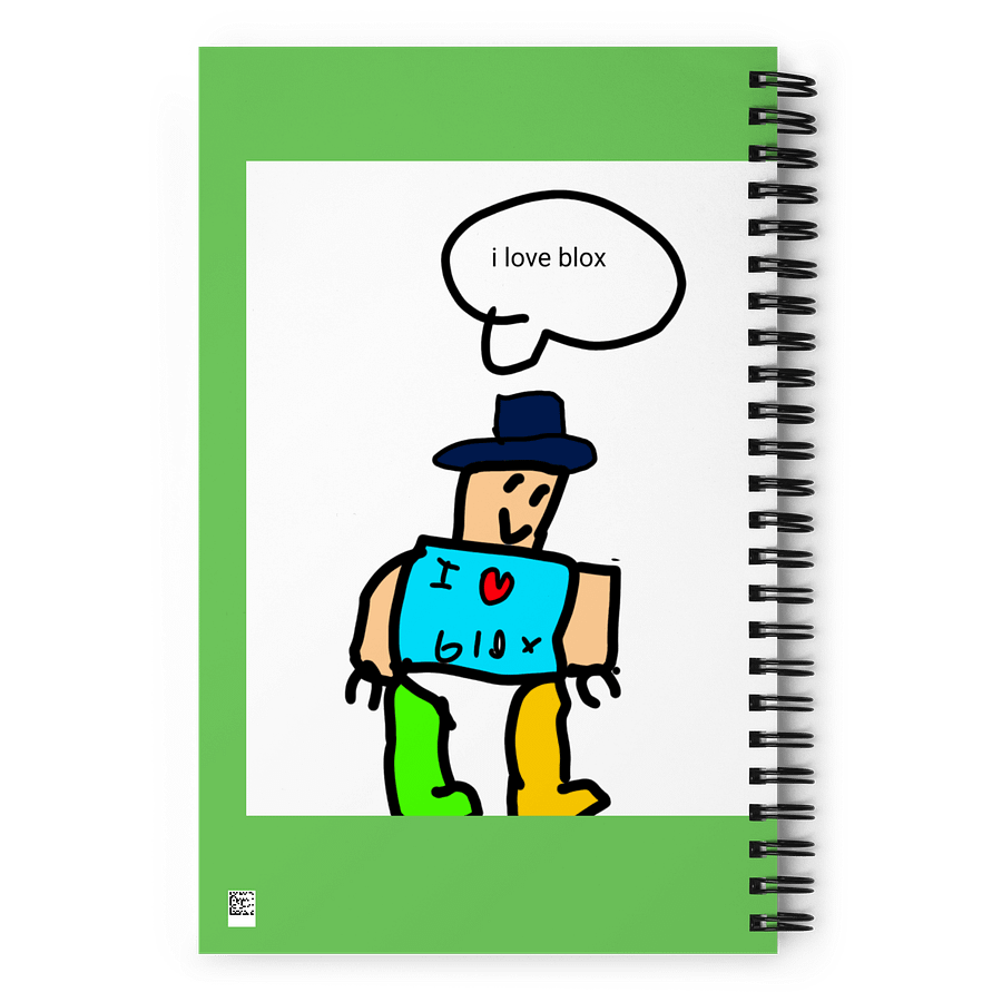 Blox Lover's Spiral Notebook product image (2)