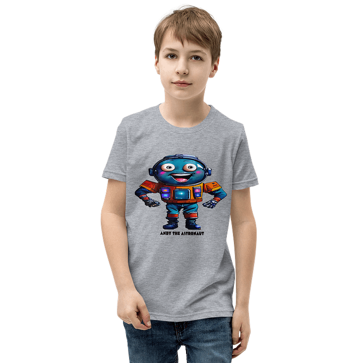 Andy The Astronaut Soft Youth T-Shirt product image (12)