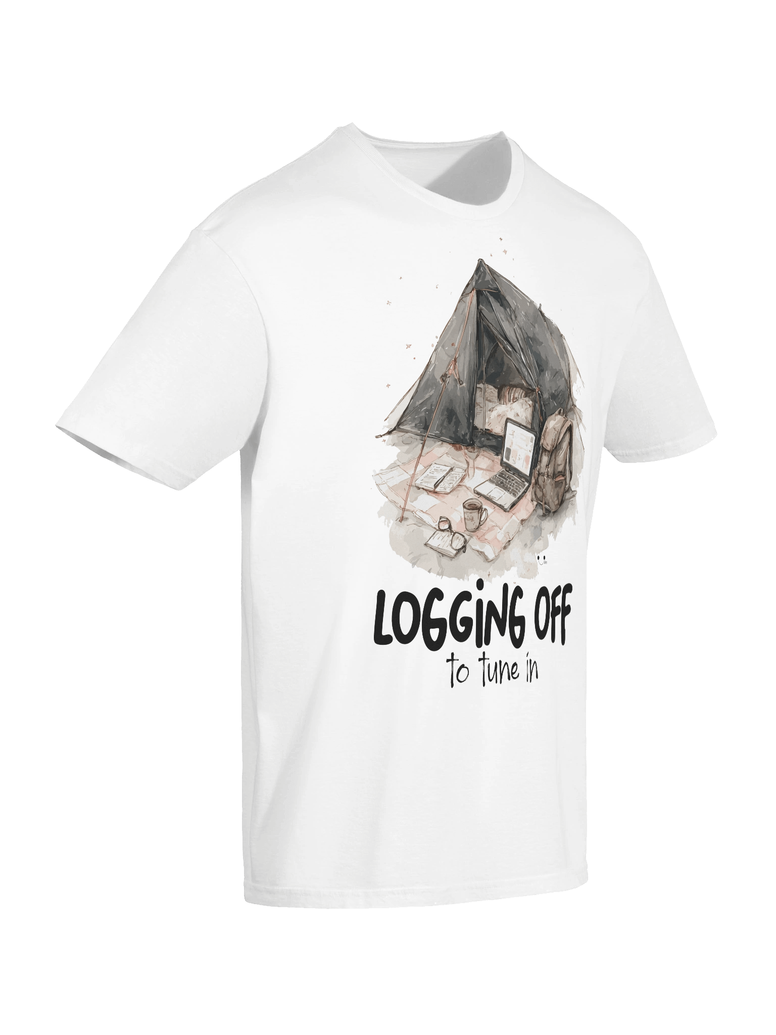 ⛺💻☕ Logging Off Tent product image (8)