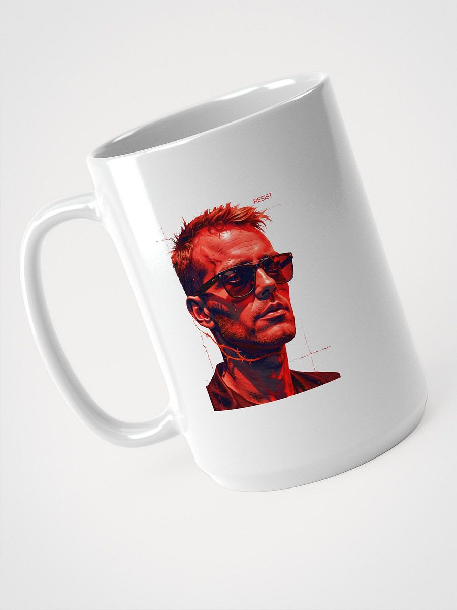 Original White Glossy Mug by KLERIK - A Man With No Tribe No Purpose No faith Is The Easiest To Control product image (1)