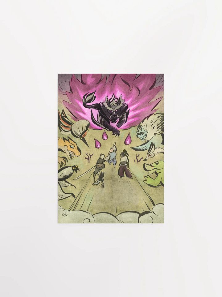 MH Comic: Magnamalo's Approach (Matte Poster) product image (1)
