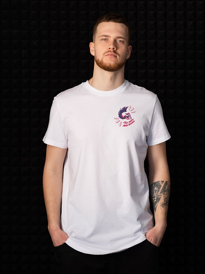 FULL SEND - NO END White Tee product image (1)