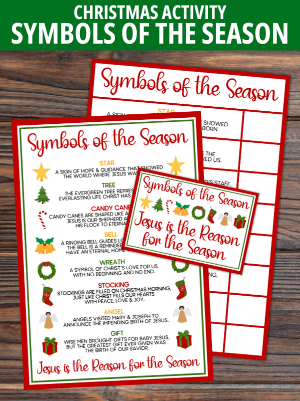 Christmas Symbols of the Season Activity product image (1)