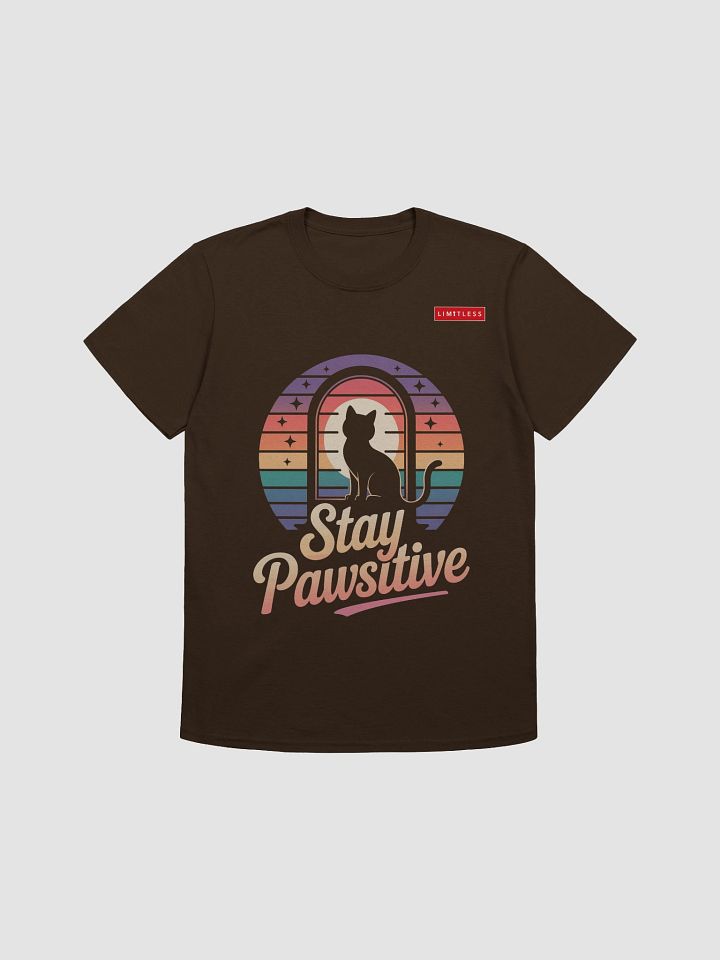 Stay Pawsitive – Colorful Cat Design to Brighten Your Day product image (1)