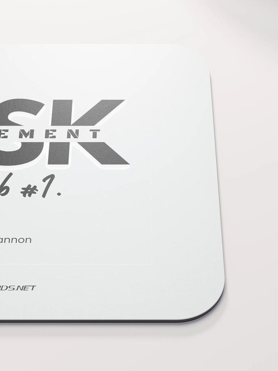 RISK Management is Job 1 Mouse Pad product image (5)