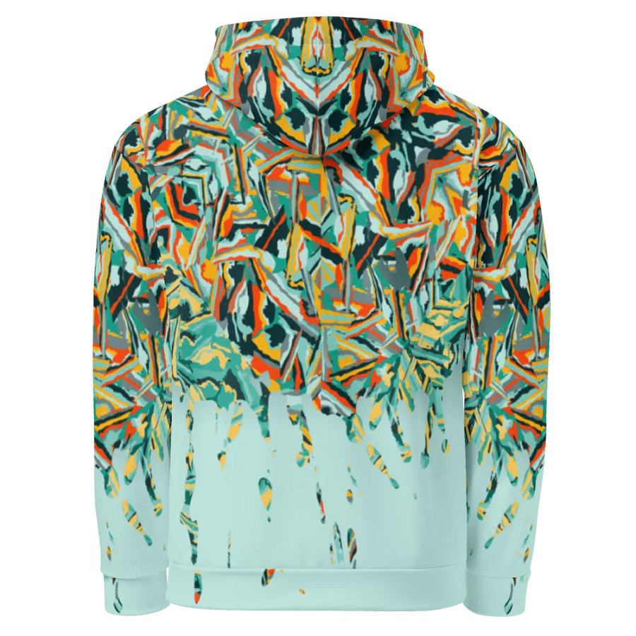 Colorful Destruction | Recycled Unisex Hoodie product image (7)