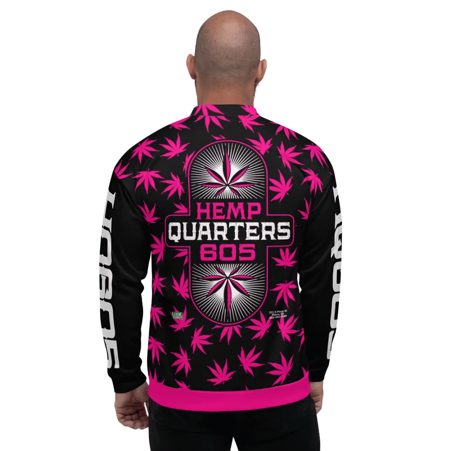 HempQuartes Pink Zip Up Jacket product image (2)