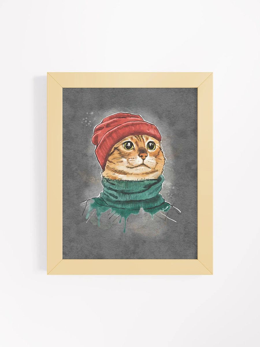 Hipster Cat with a Beanie product image (4)