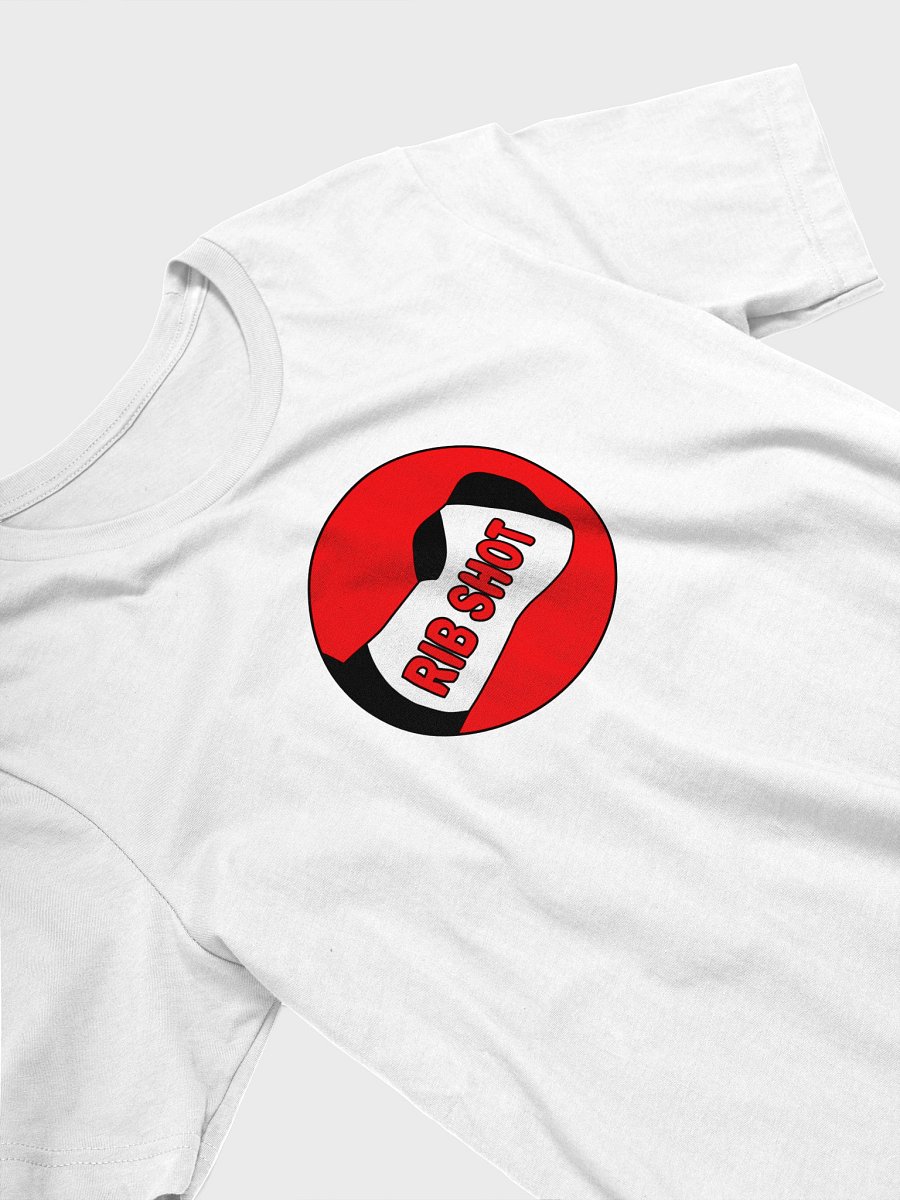 Rib Shot White T-Shirt product image (3)