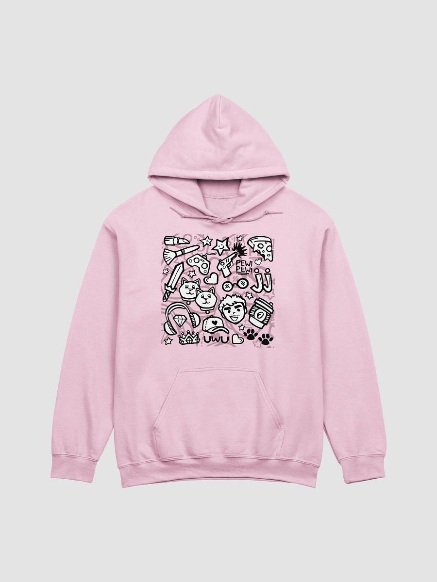 J-Doodle Hoodie (Pink) product image (2)