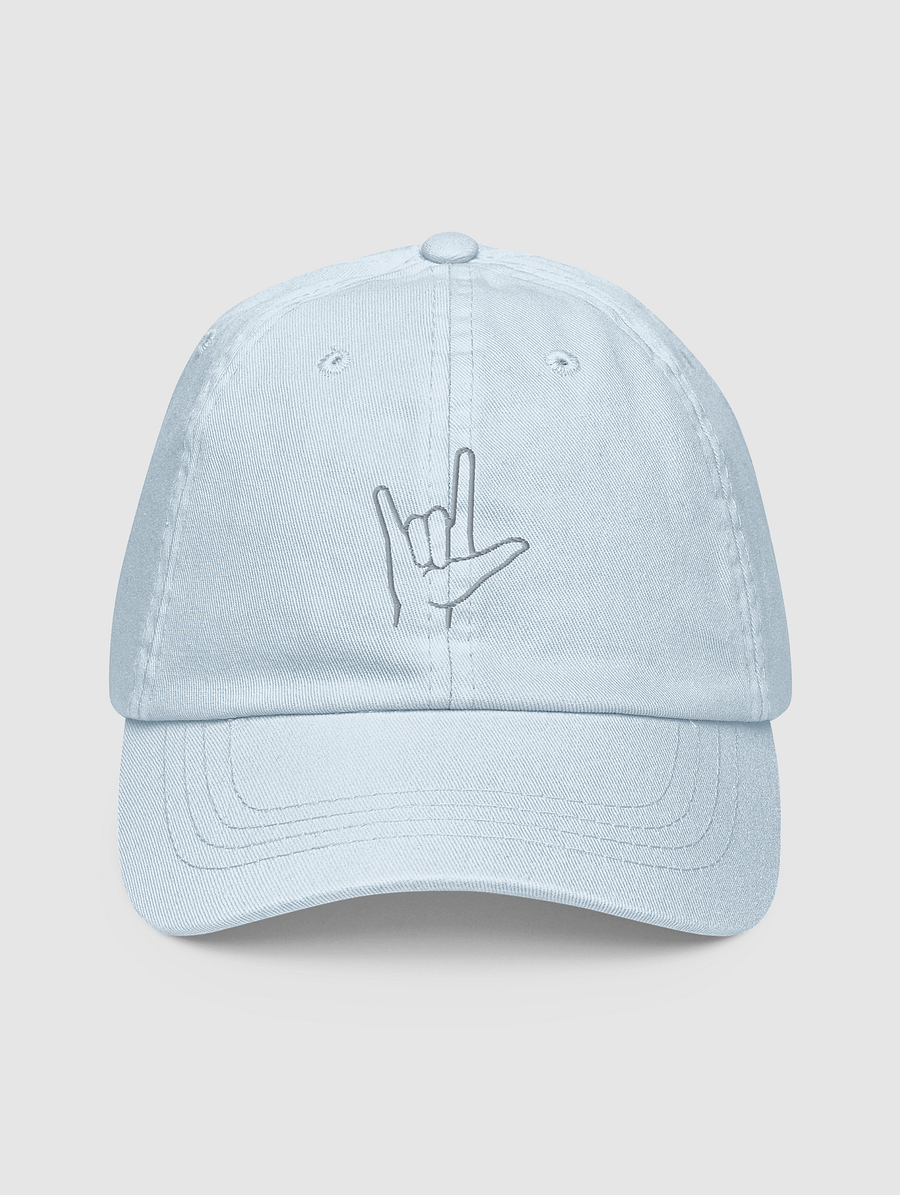 ASL I love you Pastel Dad Hat product image (1)