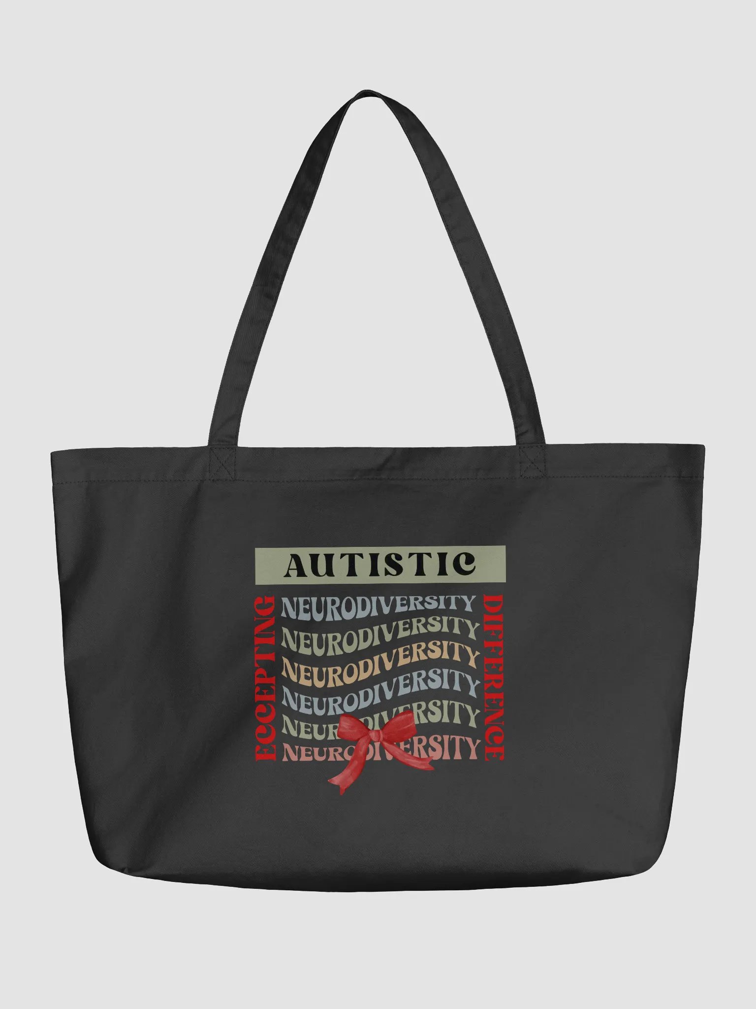 Neurodiversity, Accepting Autistic Difference Eco Tote Bag product image (2)