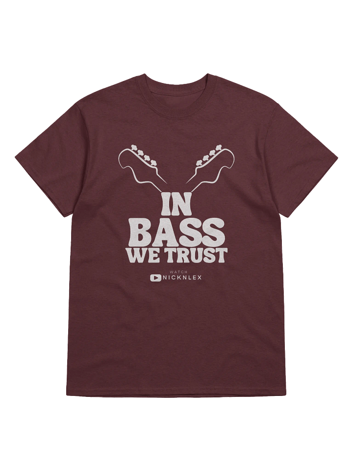 In Bass We Trust - Unisex Heavyweight Tee product image (5)