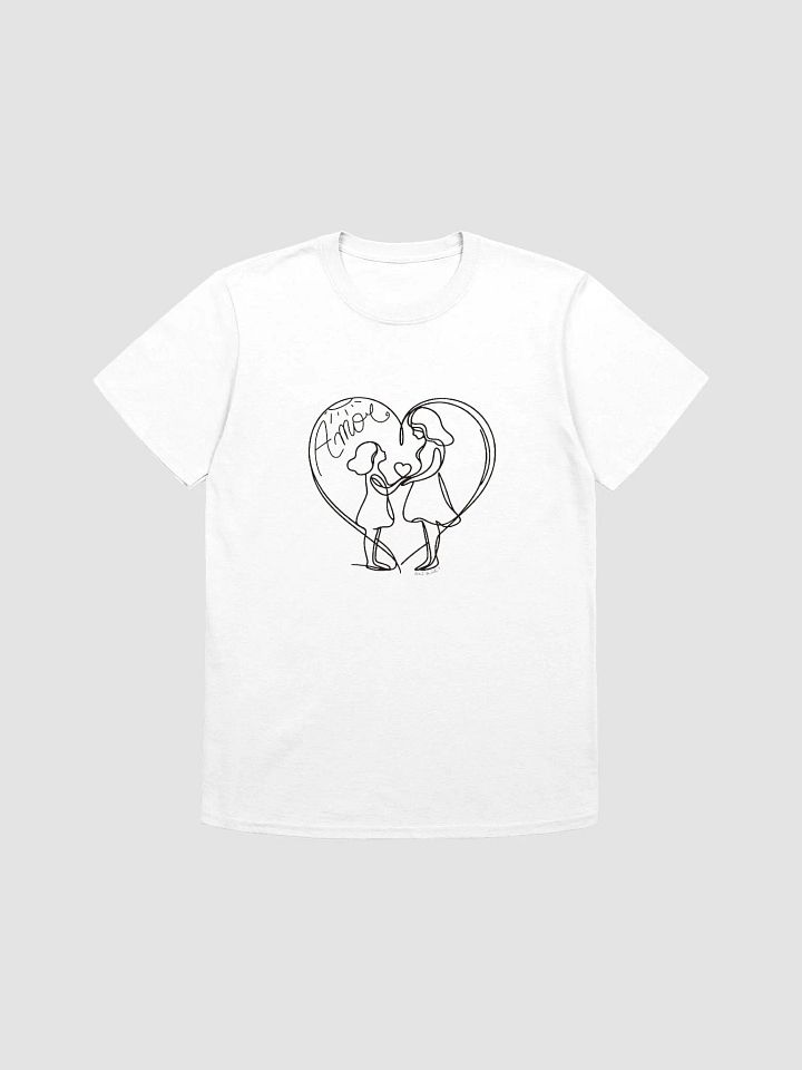 Amo Você - Camiseta de Malha Soft Unissex Adulto - Fabi & Lelê product image (1)