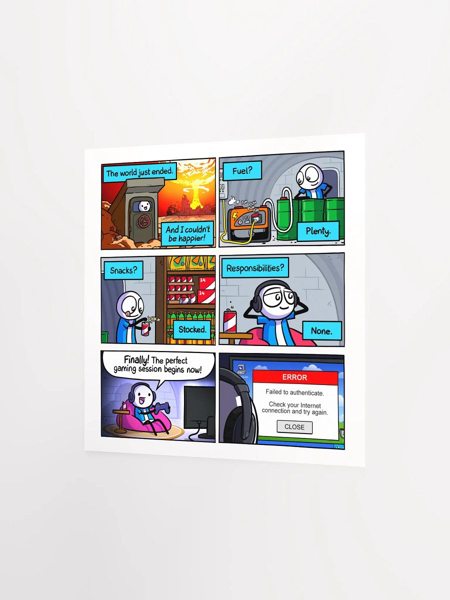 'Endgame' comic print product image (10)