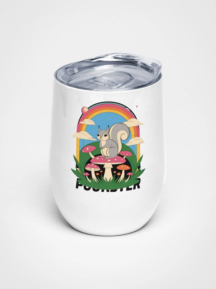 Whimsical Pooky Wine Tumbler product image (1)