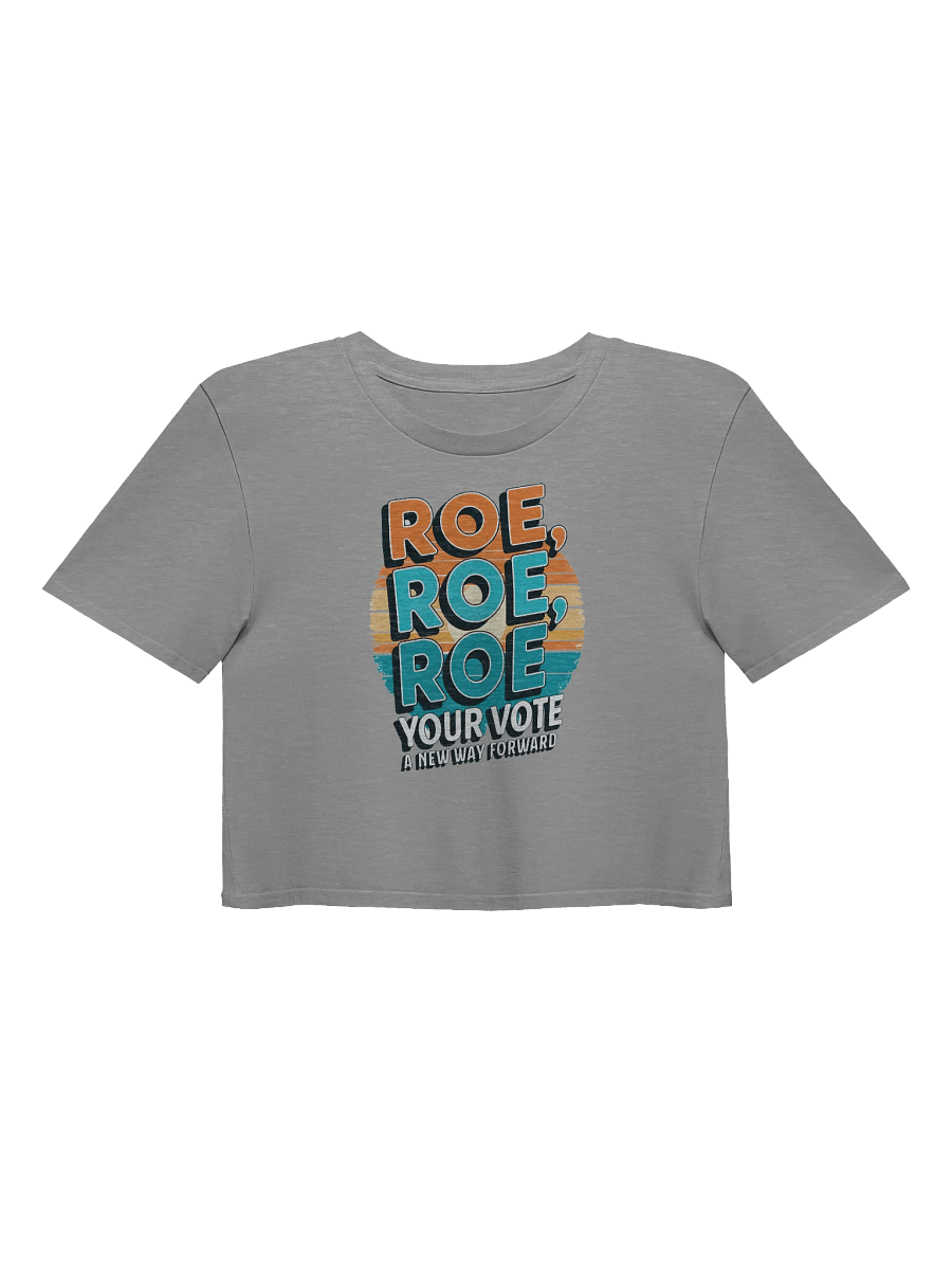 ROE YOUR VOTE Sunrise Women's Crop Top product image (1)