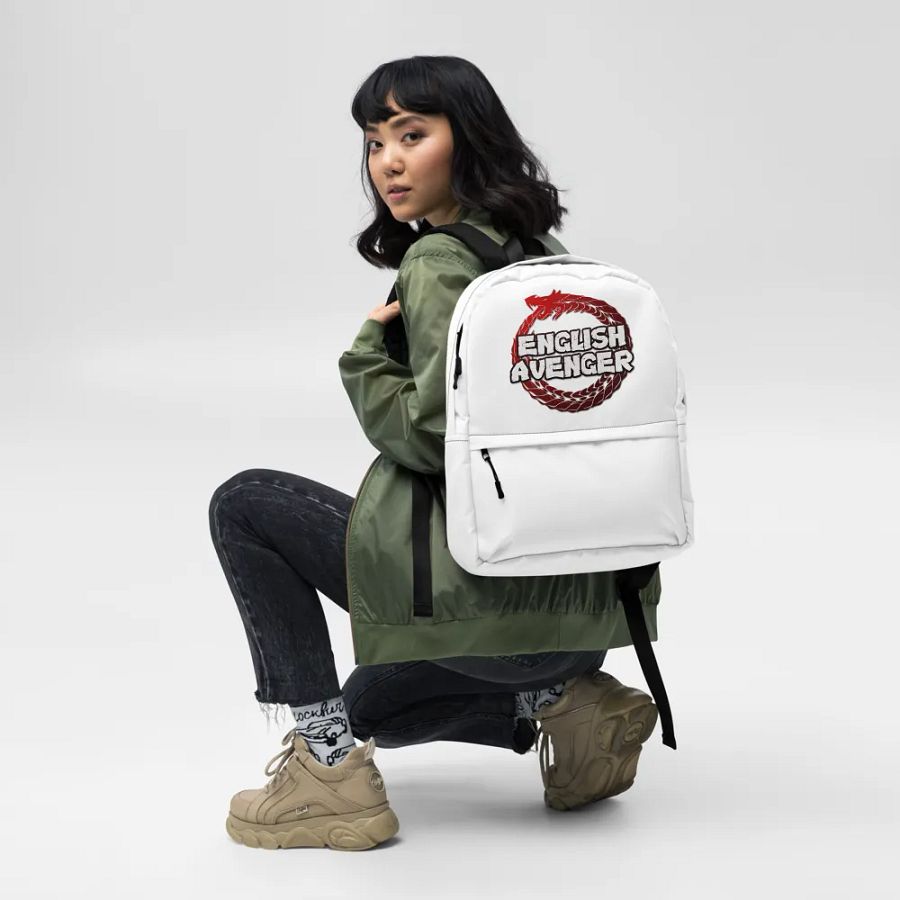 English Avenger Logo Backpack product image (10)