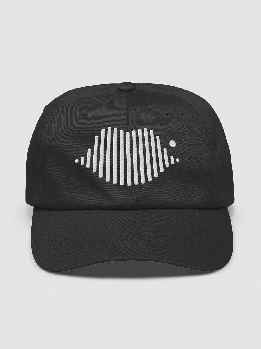 Under Covers Audio Embroidered White Lips Baseball Hat product image (1)