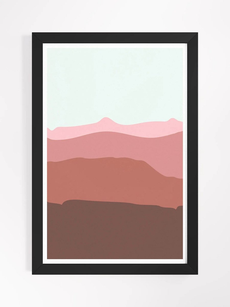 Vibrant Ayous Wood Framed Poster product image (3)