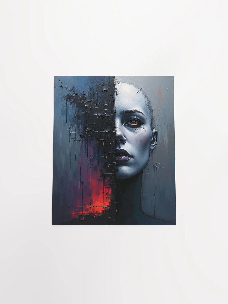 Surreal Split Portrait Poster product image (26)