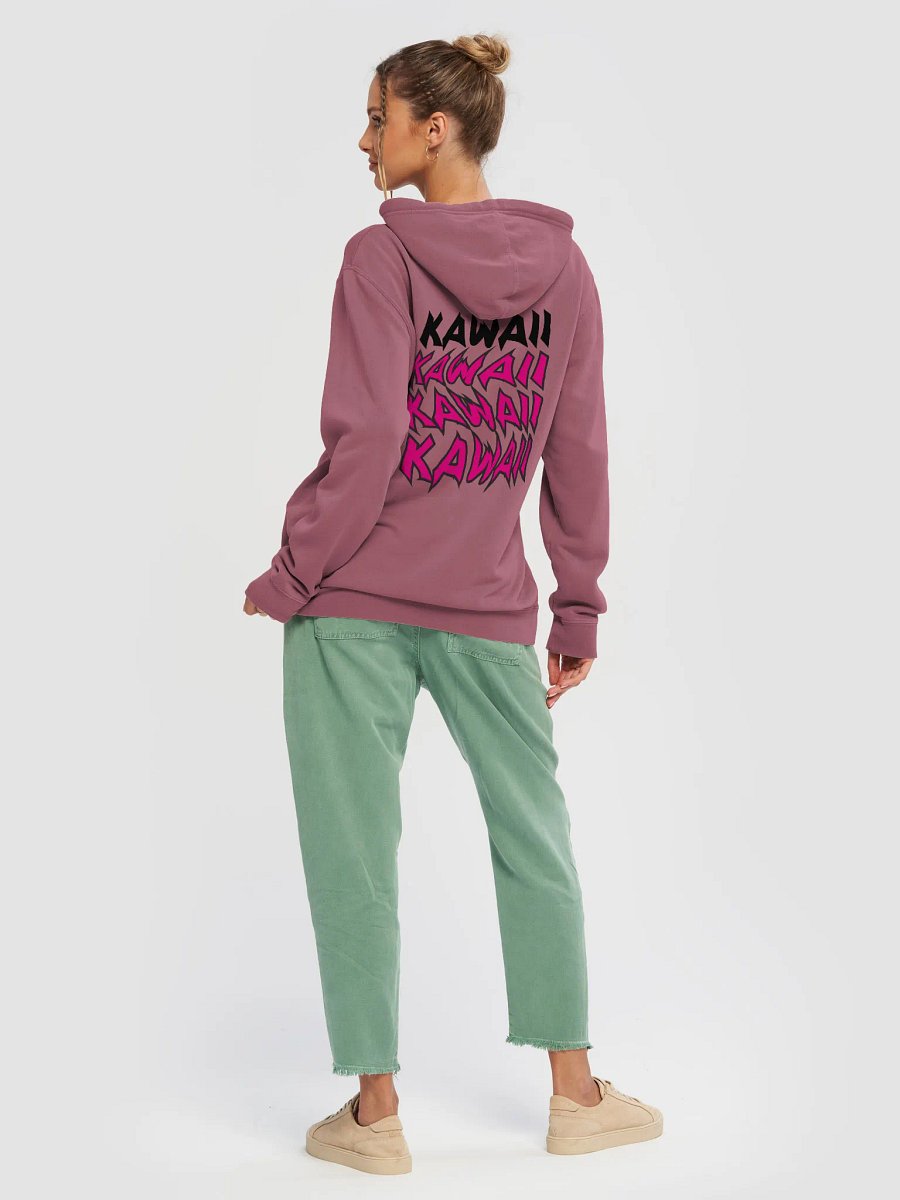 BUIII Kawaii Pink Premium Vintage Hoodie product image (29)