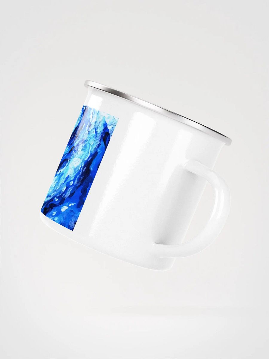 Surfing Penguin Enamel Mug product image (5)