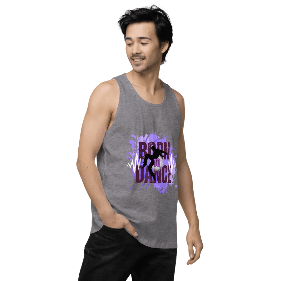Born to Dance His Silhouette Embrace Tank Top product image (119)