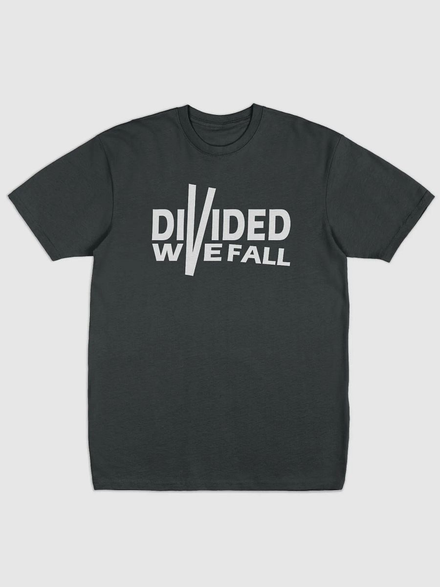 Divided We Fall - White - Cotton Heritage Men's Premium Heavyweight Tee product image (1)