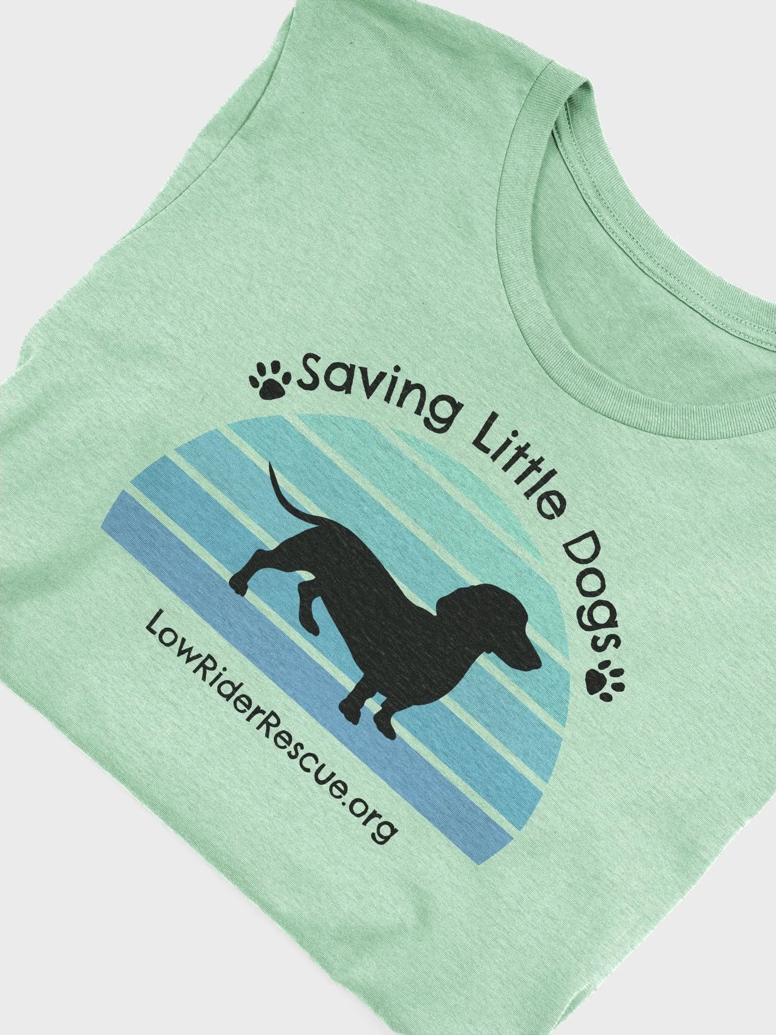 Sunset Rainbow Low Rider Dachshund Rescue T 5 product image (2)