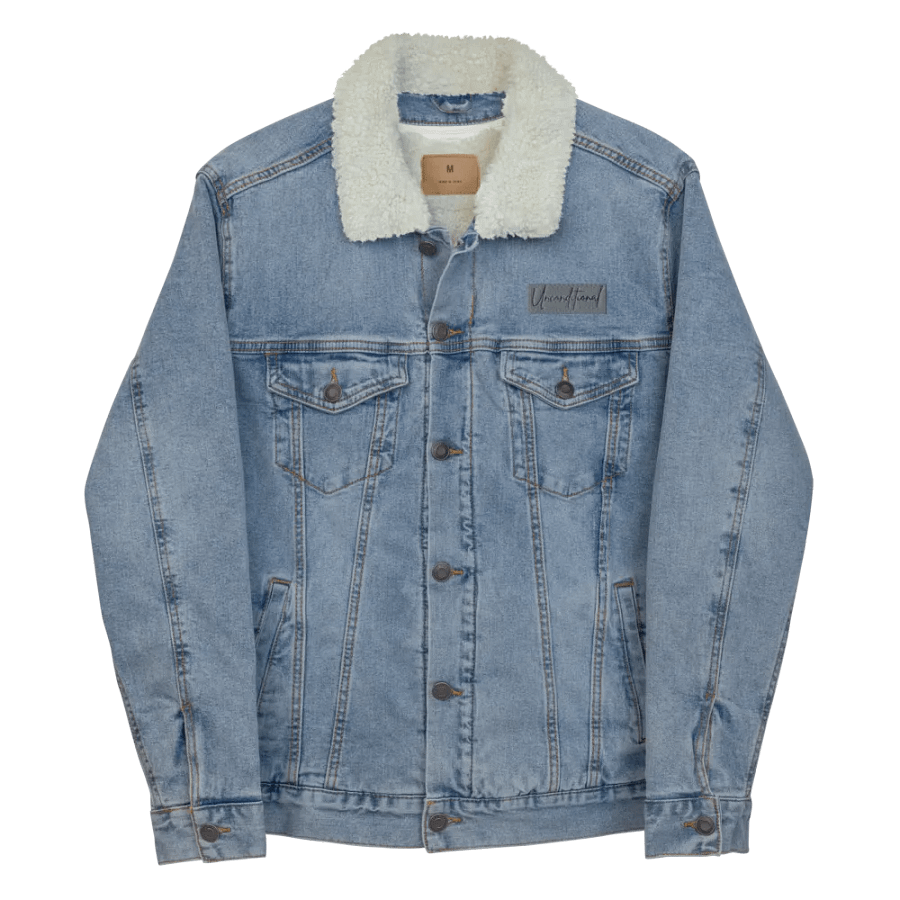 Threadfast Apparel Unisex Sherpa Denim Jacket v6 product image (12)