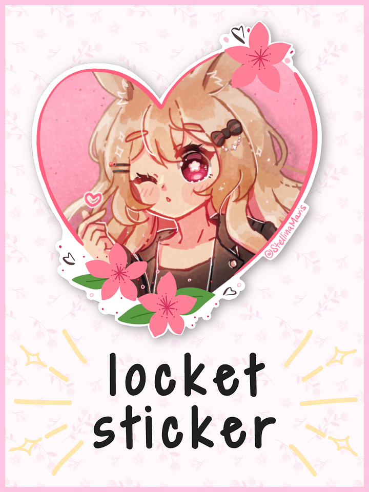 Locket Sticker product image (1)