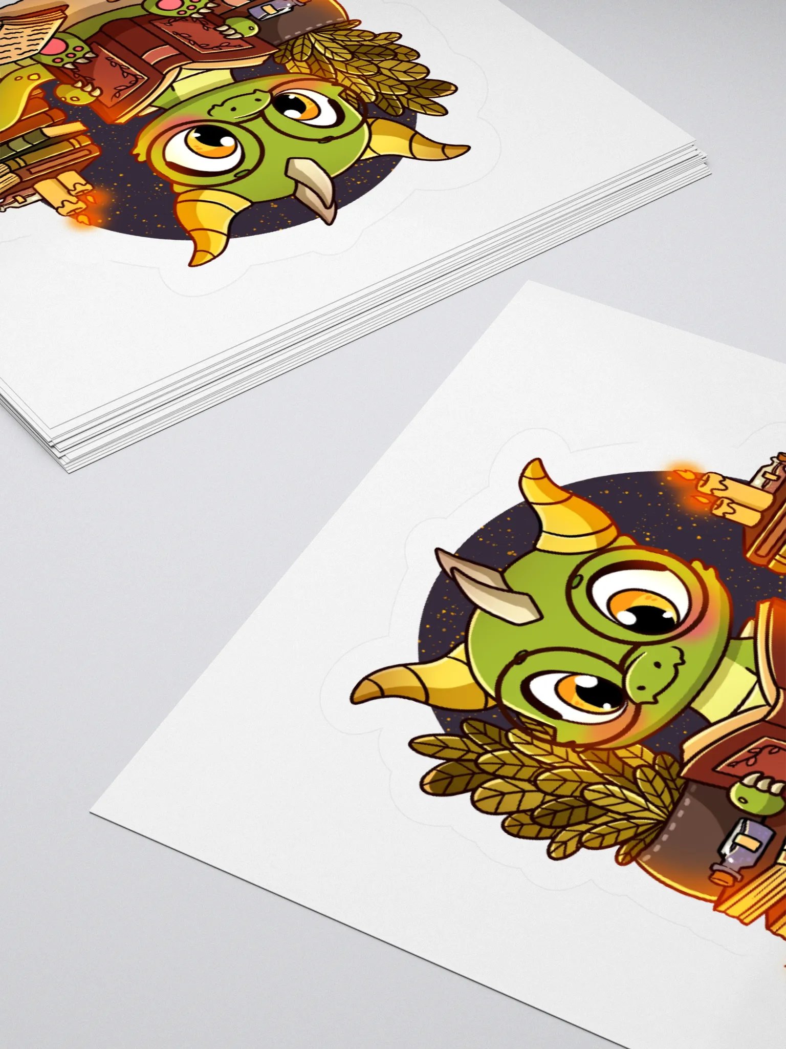 Book Dragon Sticker product image (10)