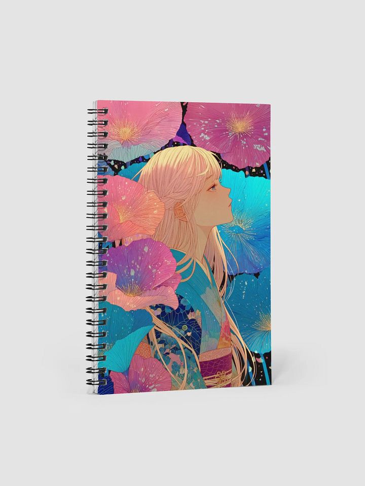 Floral Warrior Spiral Notebook product image (1)