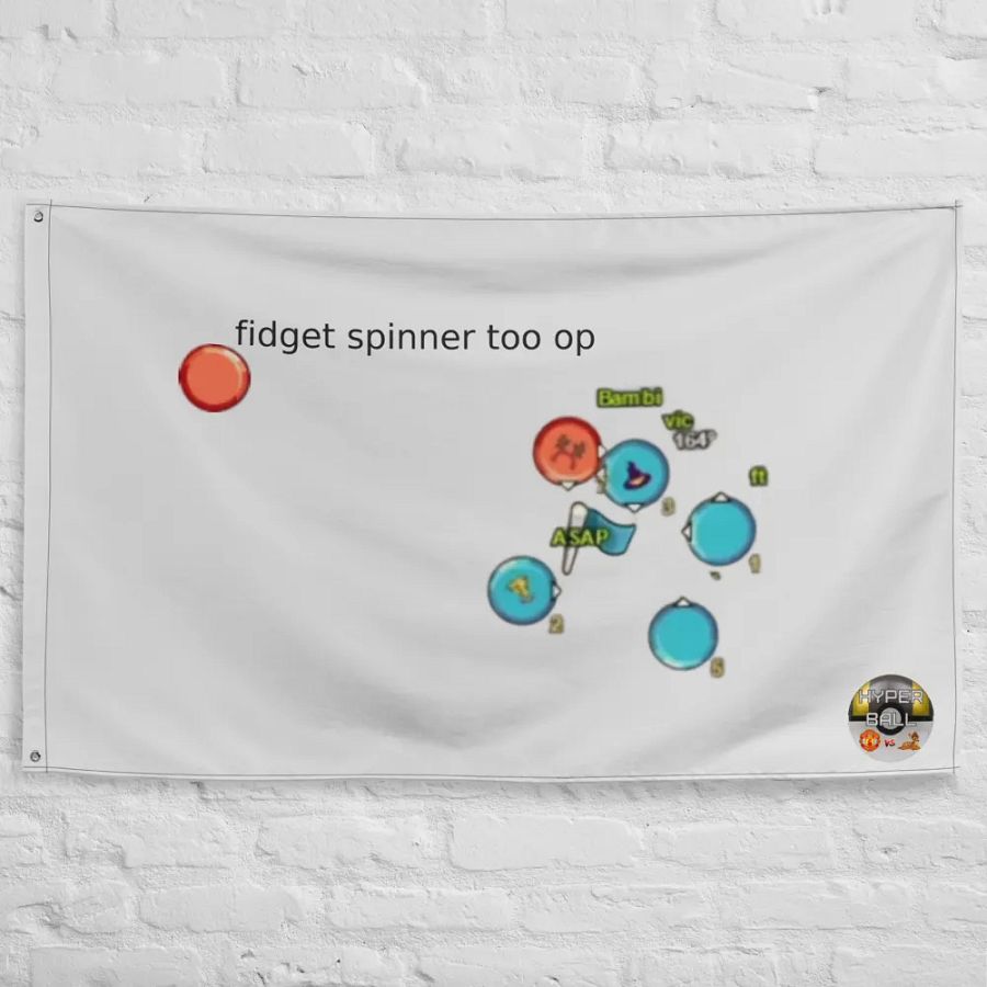 Fidget Spinner Too Op Hyperball Flag product image (10)
