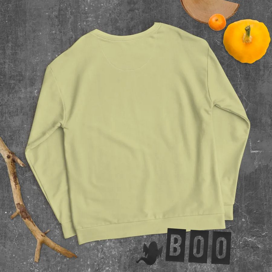 Plain Light Yellow True Summer Unisex Recycled Polyester Heavyweight Premium Sweatshirt by Treasure Pie product image (11)