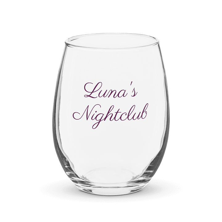 Luna's Nightclub - Stemless Wine Glass product image (1)