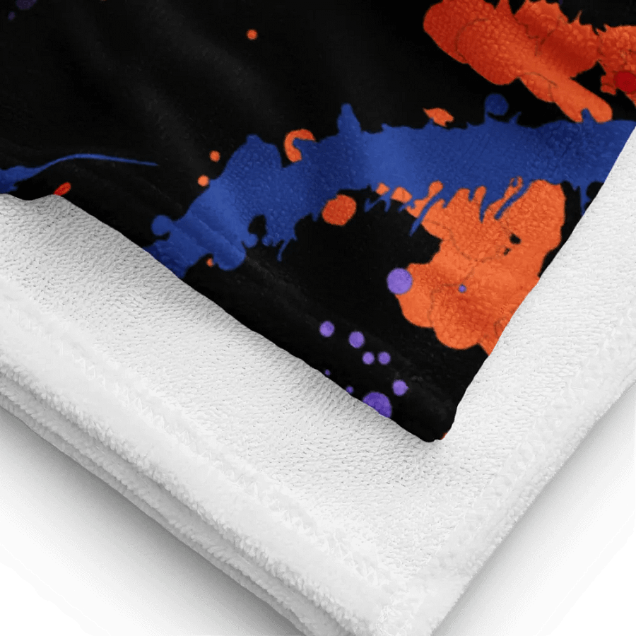 Retro Music Beach Towel - Purple product image (5)
