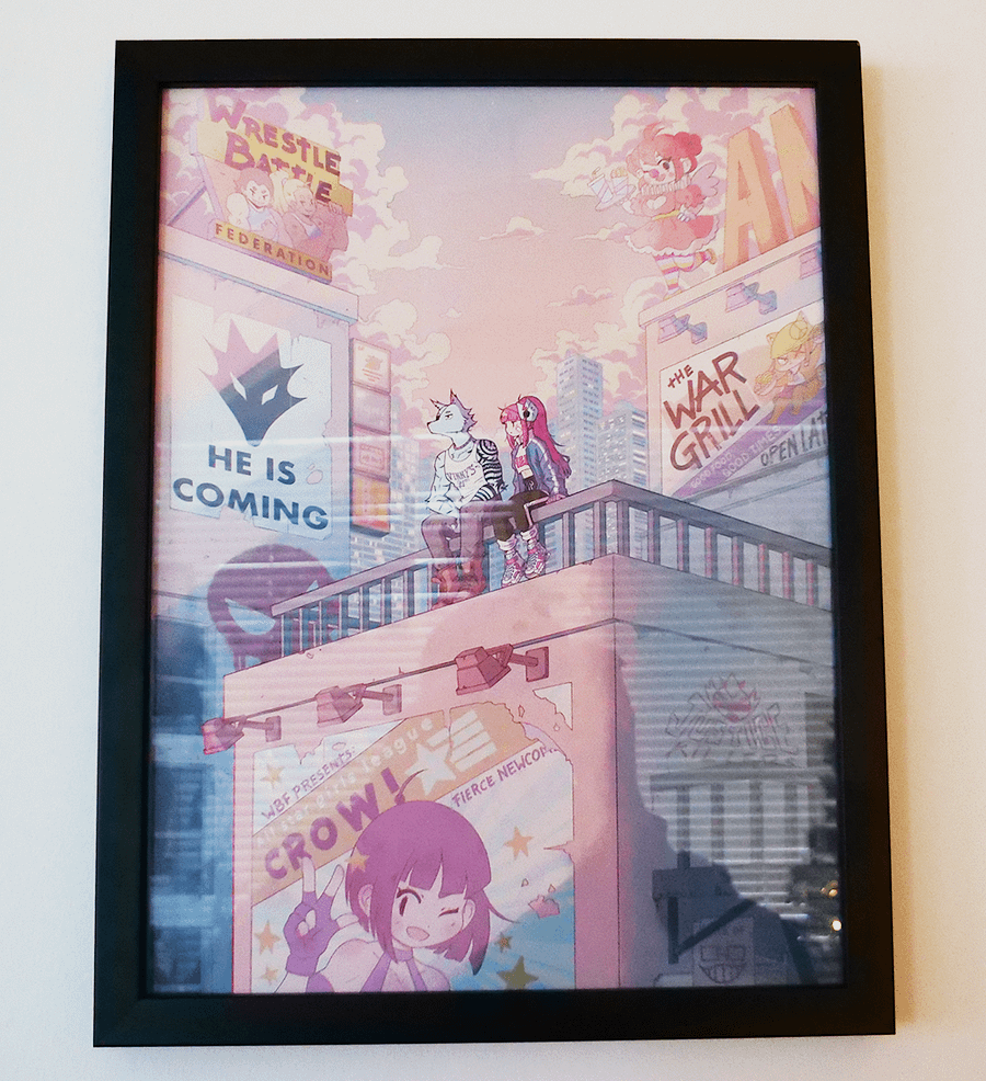 Crow and Wolf Framed Poster product image (3)