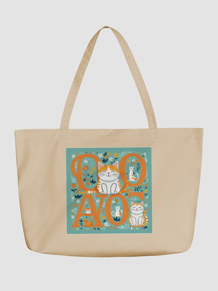 Whimsical Cat Garden Tote Bag product image (1)