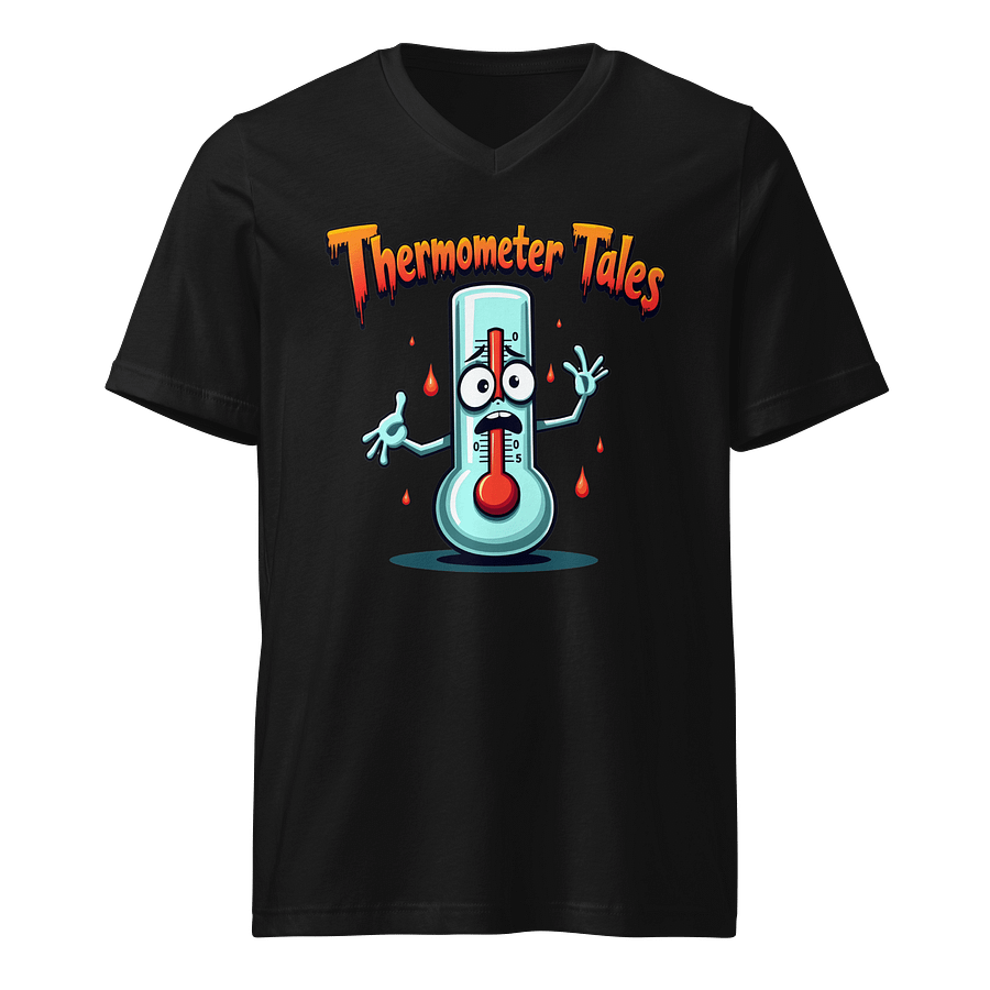 Anxious Thermometer Tales V-Neck Tee product image (1)