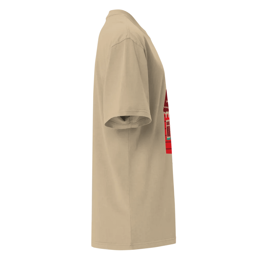 Cozy House Illustration Oversized T-Shirt product image (6)
