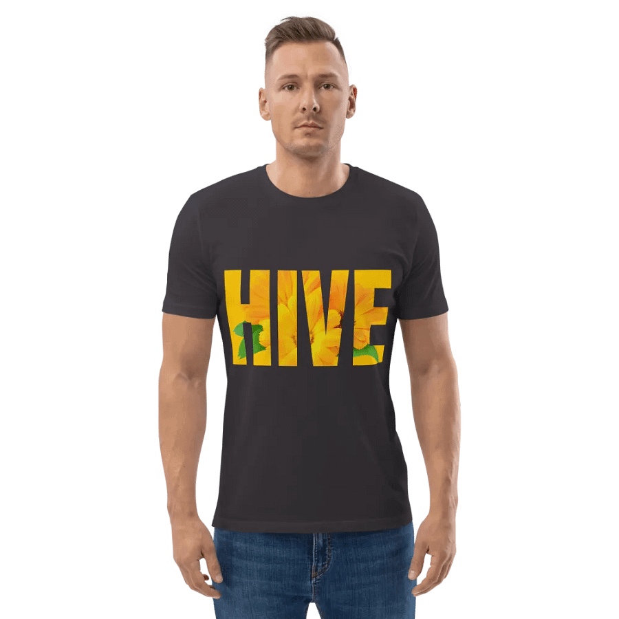 Floral HIVE Organic Tee - 100% cotton product image (170)